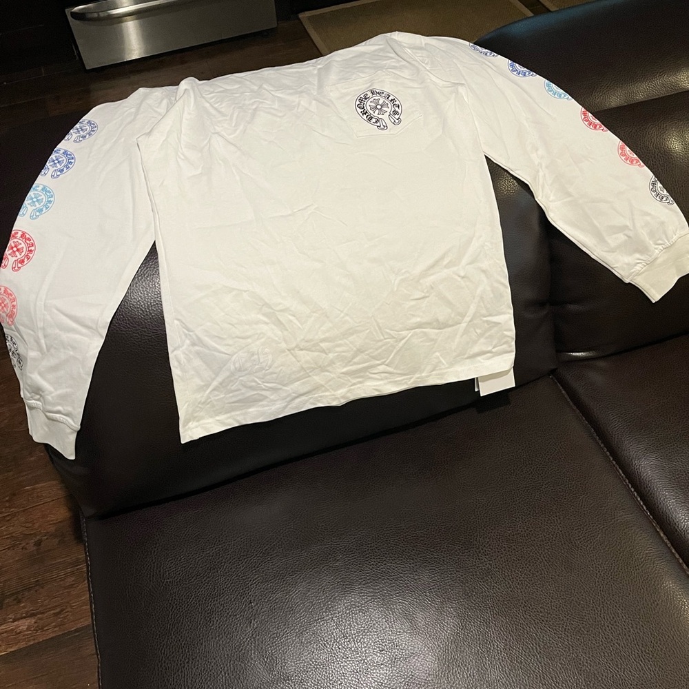 Chrome Hearts White Long Sleeve Shirt